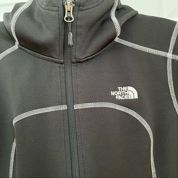 THE NORTH FACE BLACK HOODIE JACKET - Picture 3 of 14
